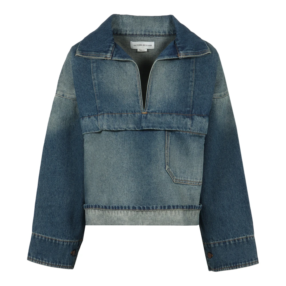 Jackets > Denim Jackets - - Victoria Beckham - Modalova