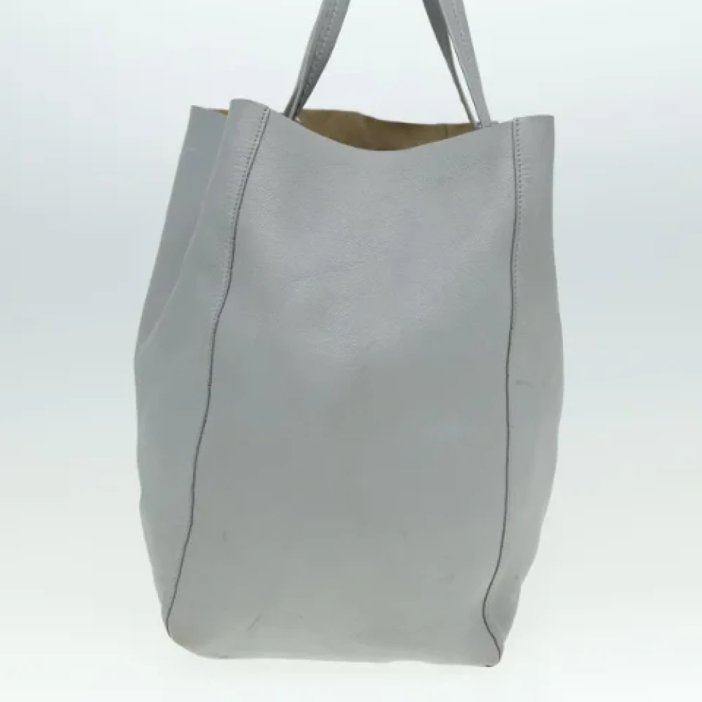 Celine Vintage Pre-owned Leather totes Blue Dames