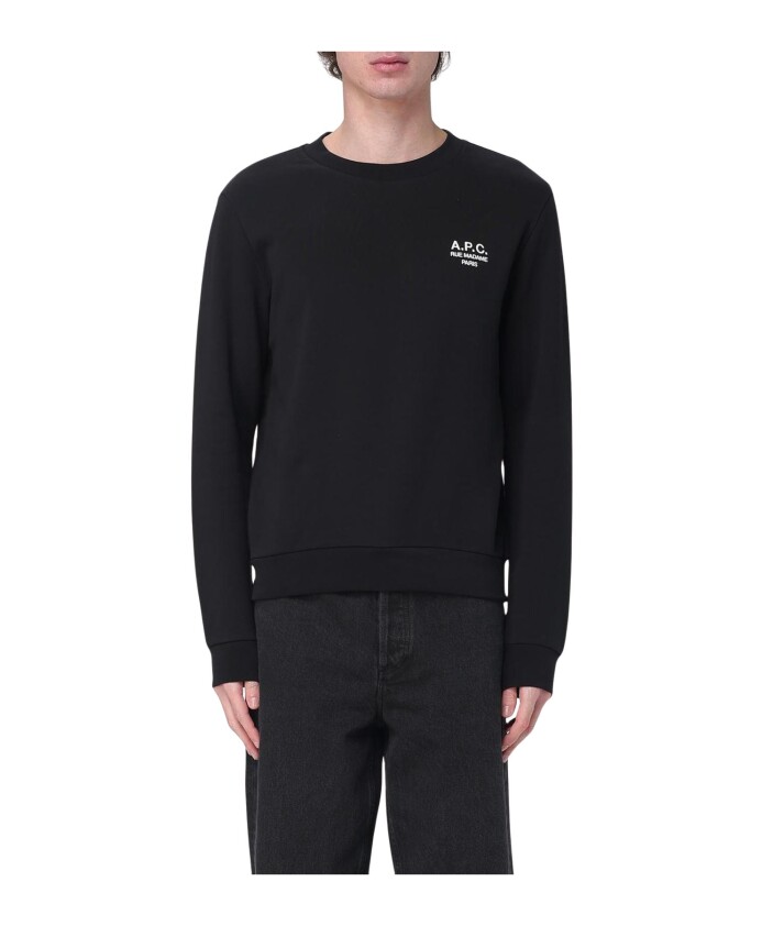sweatshirt-noir-coupe-decontractee