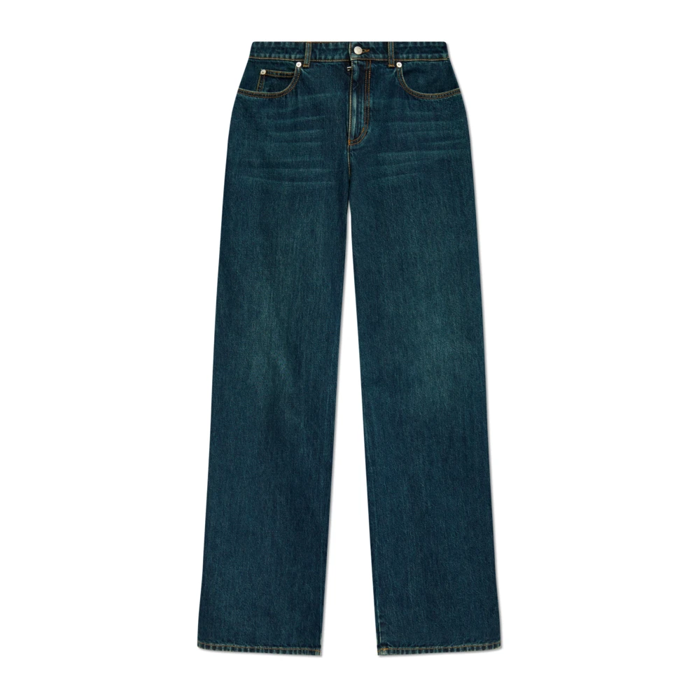 alexander mcqueen Wijde jeans Blue Dames