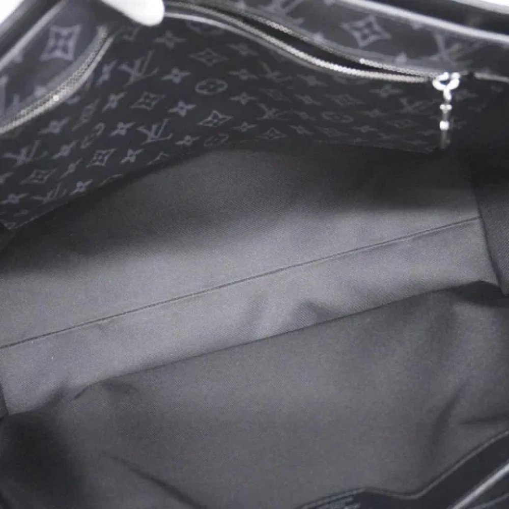 Louis Vuitton Vintage Pre-owned Fabric louis-vuitton-bags Black Heren
