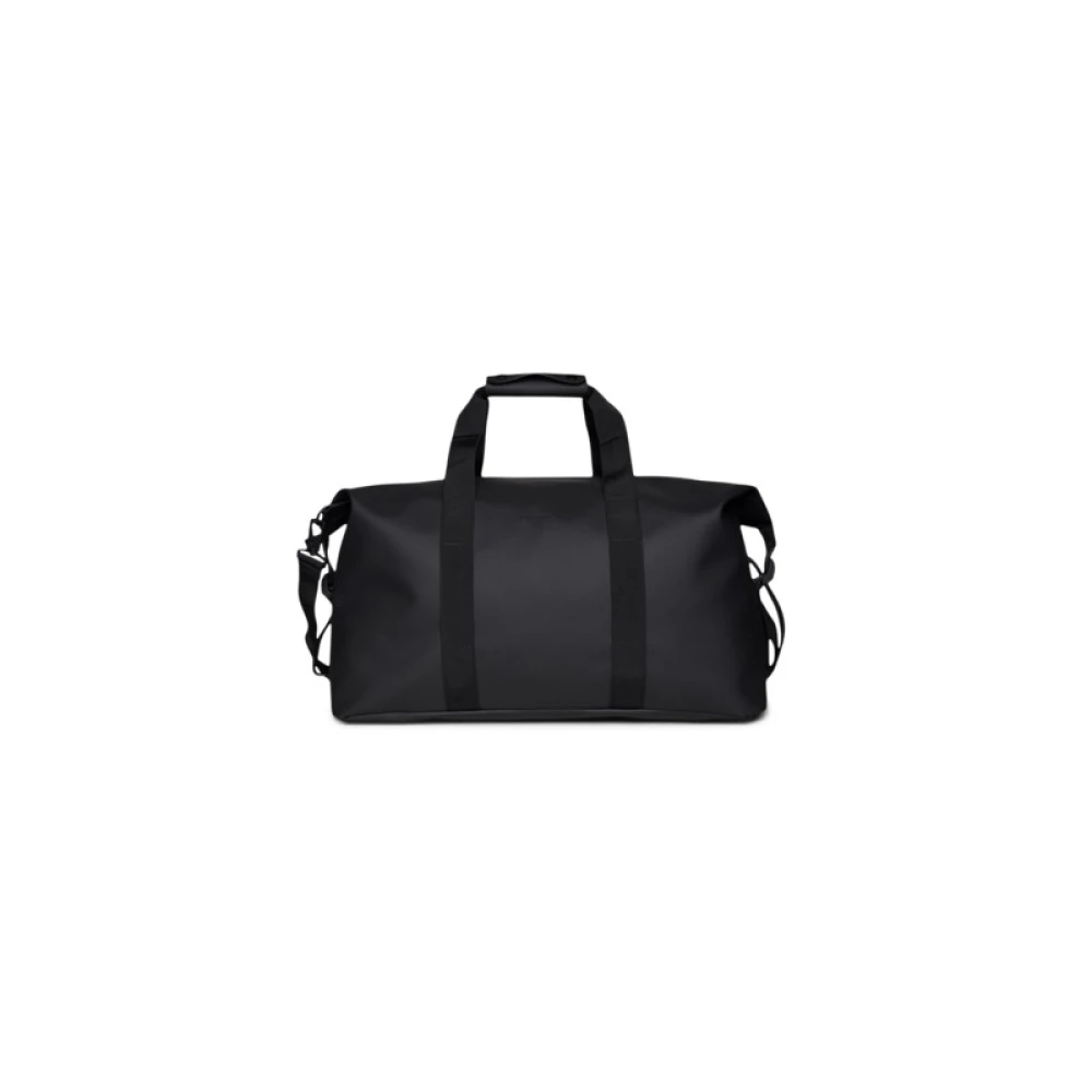 Rains Unisex Black Hilo Waterproof Weekend Bag - Image 4