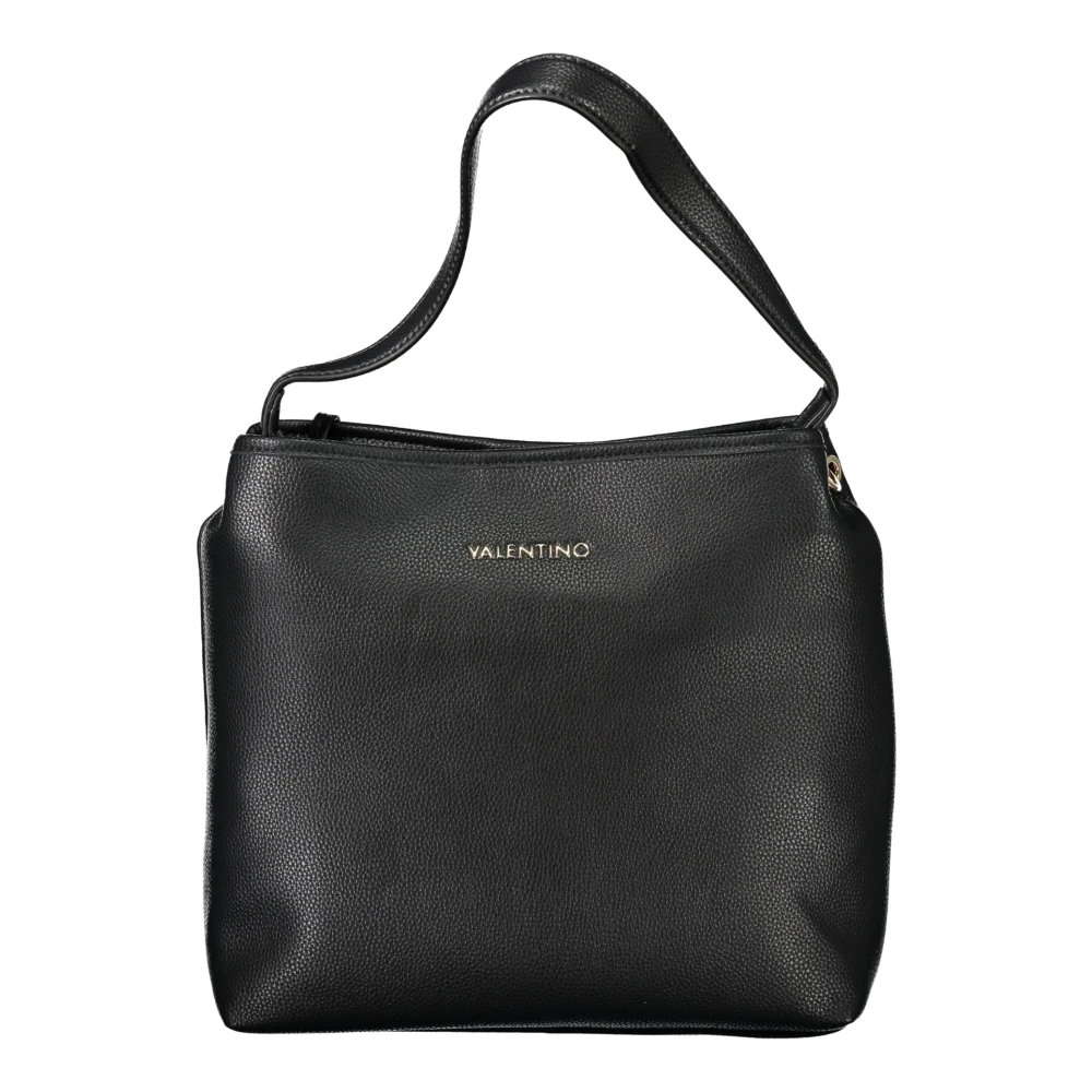 Valentino By Mario Valentino Women's Black Shoulder Bag With Removable Pouch