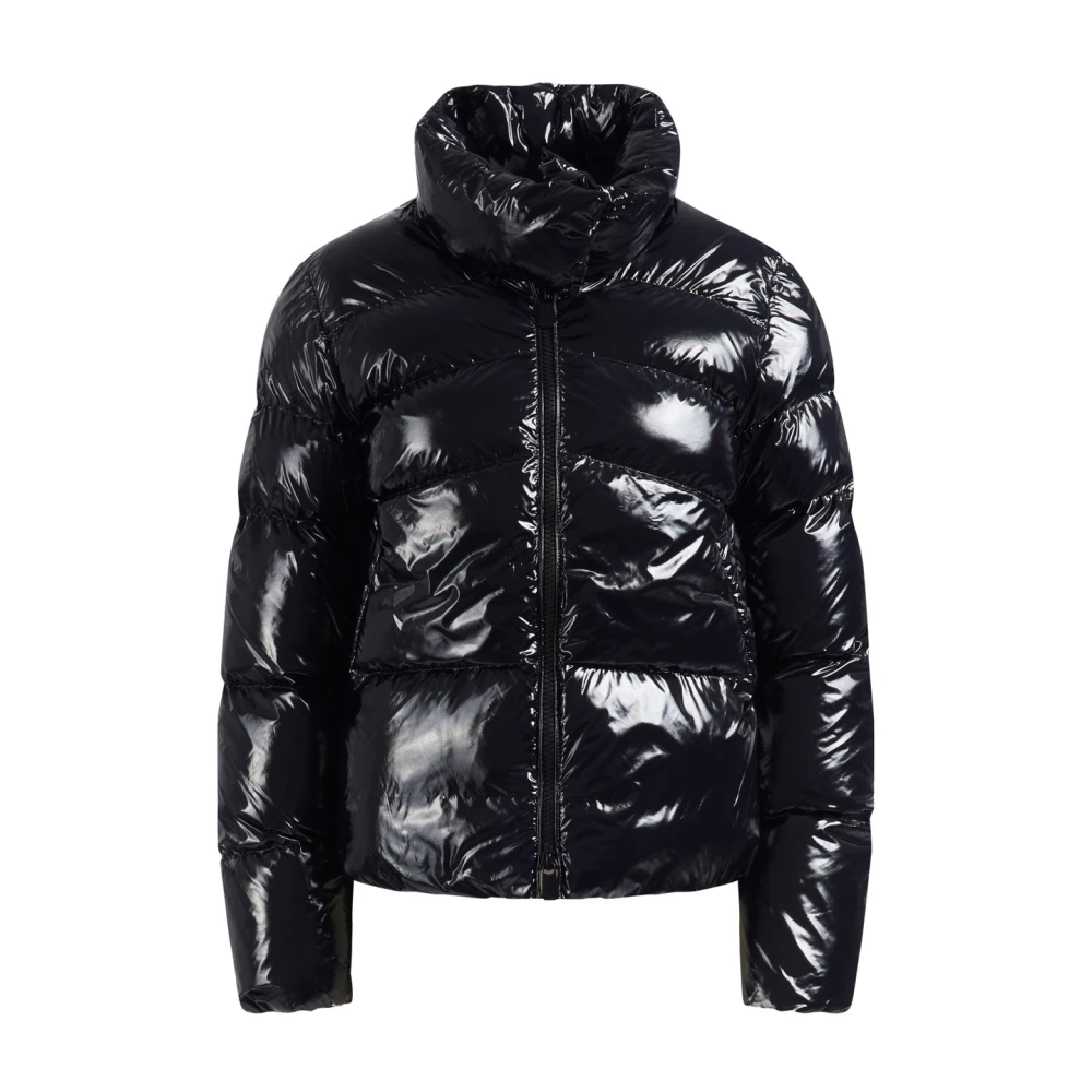 Pinko Damen Schwarz - Caban-Steppjacke Aus Crystal-Nylon - 40 - Bild 3