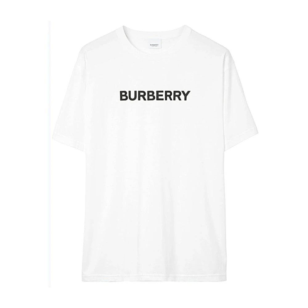 Burberry Uomo Bianco Top, Xl, New, - Immagine 3