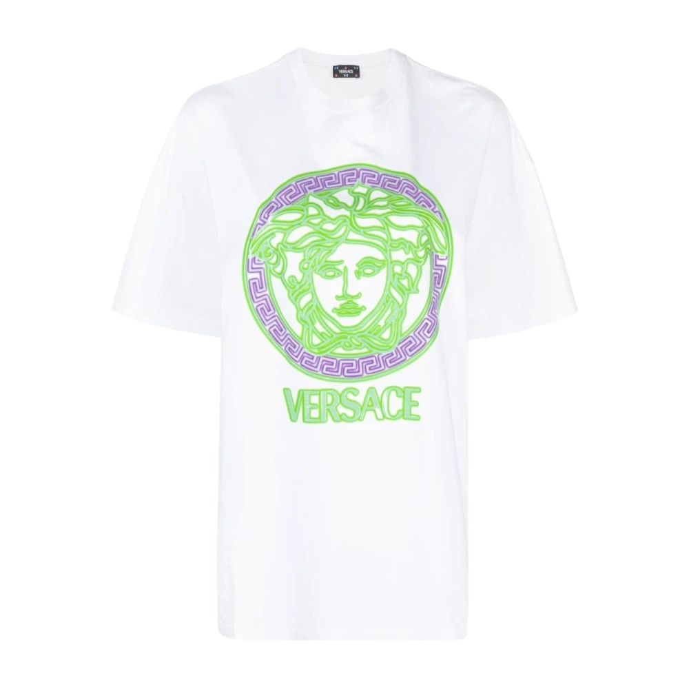 Versace - Tops > T-Shirts - White - Versace - Modalova