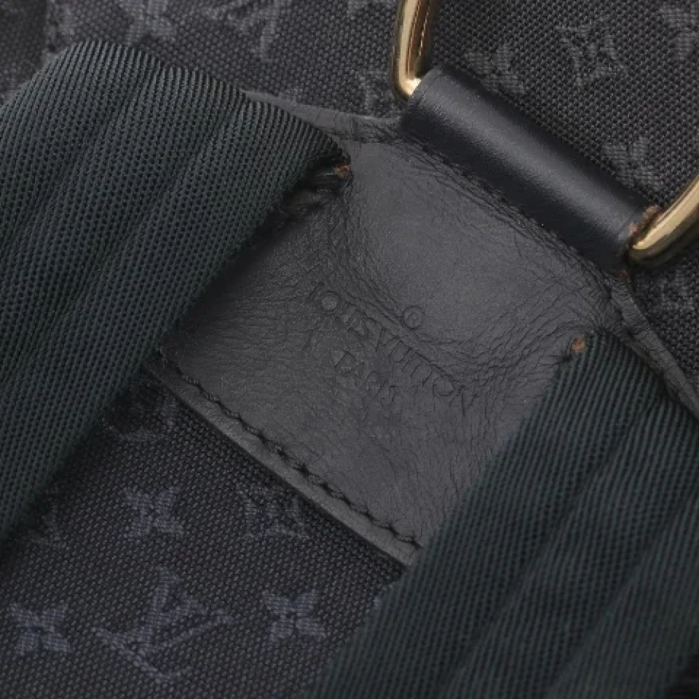 Louis Vuitton Vintage Pre-owned Canvas backpacks Blue Dames
