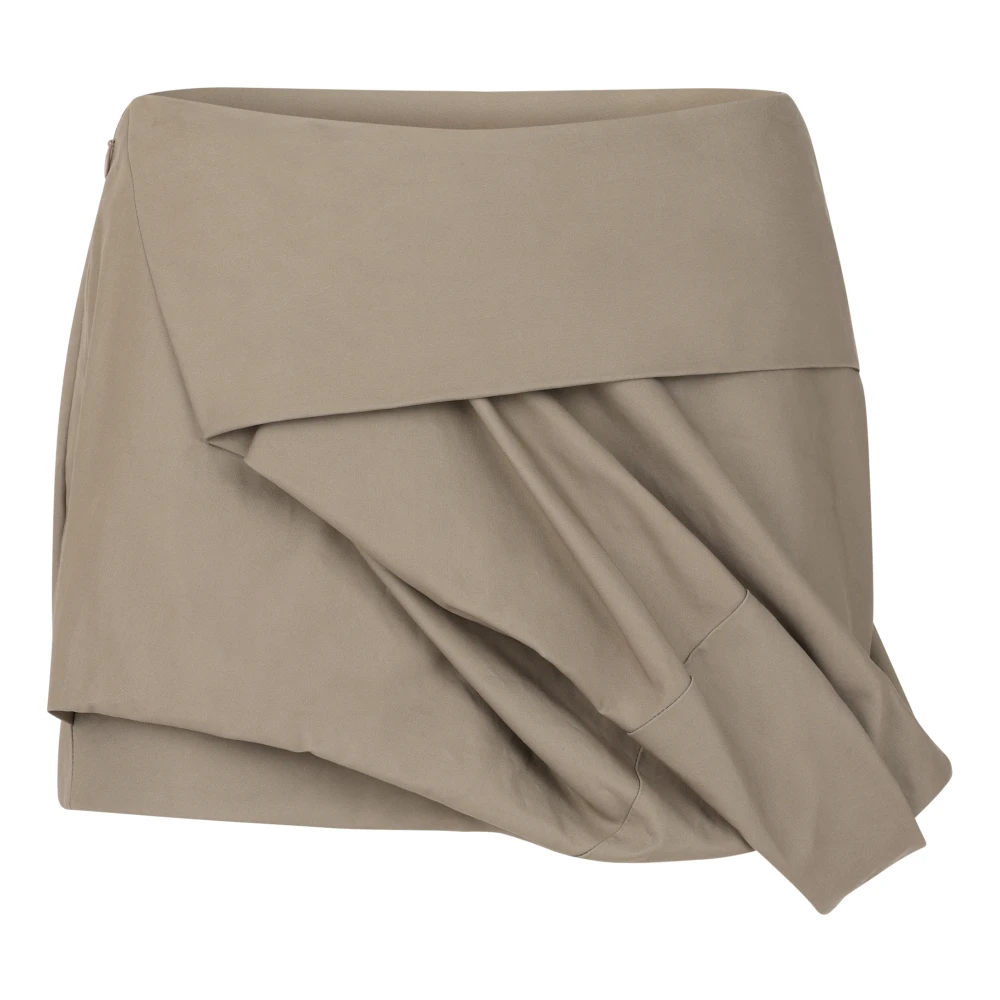 Entire Studios Mujer Gris Faldas, Talla: S