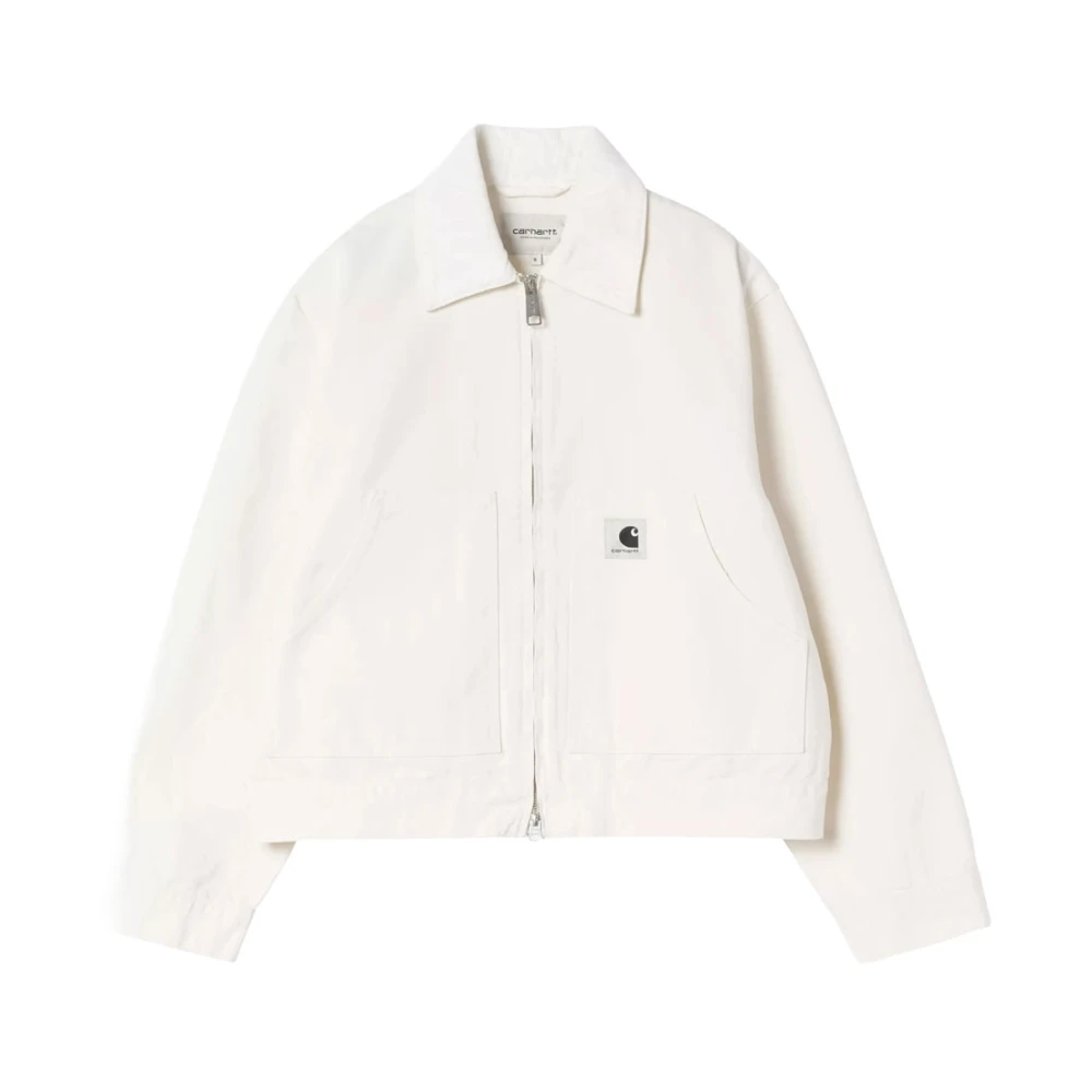 Carhartt Wip Women's Beige Og Arcan Jacket - Light Jackets - Xs - Jackets