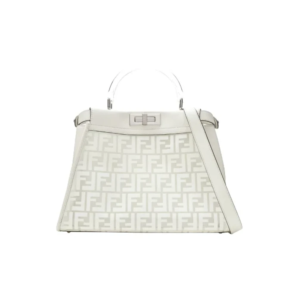 Fendi Plastic handbags White Dames