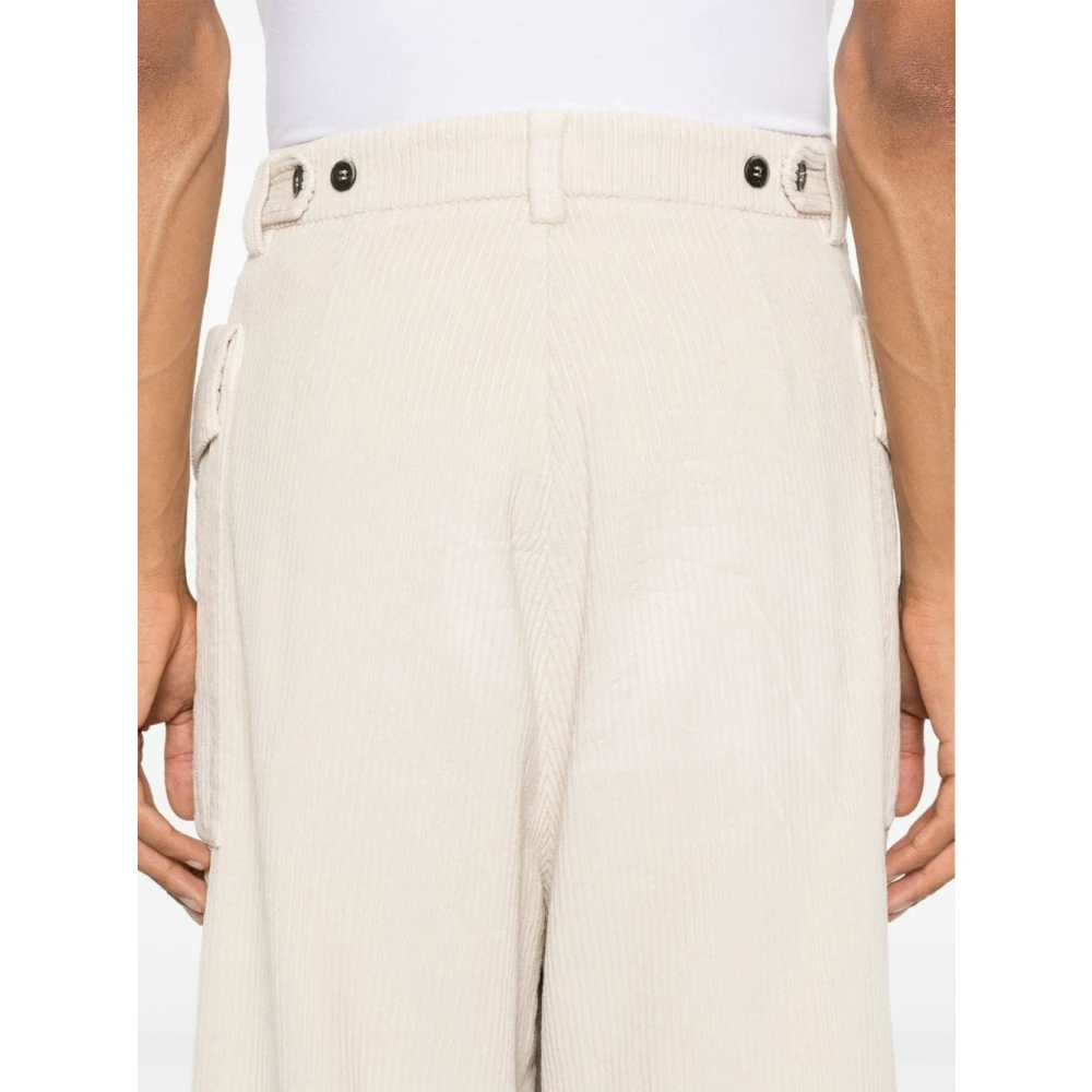 Barena Venezia Witte Broek voor Mannen Aw24 White Heren