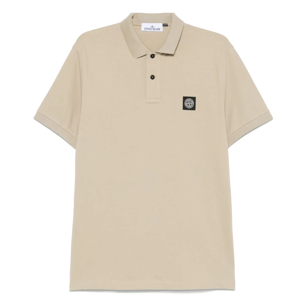 Stone Island Beige T-shirts en Polos Beige Heren
