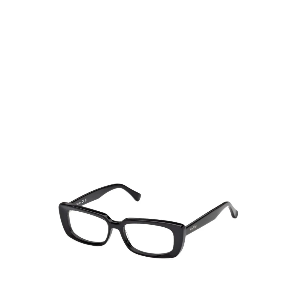 Max Mara Black Glasses, Female, 52 Mm, Optical Frame