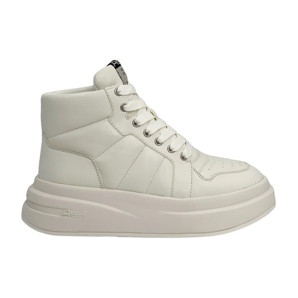 ASH Witte leren basketbalsneakers Dames Schoenen