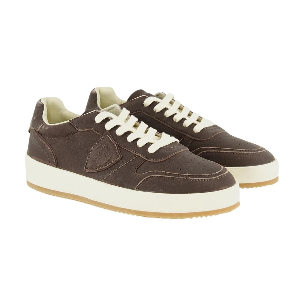 Philippe Model Basket Nice Ww01 West Heren Schoenen Bruin