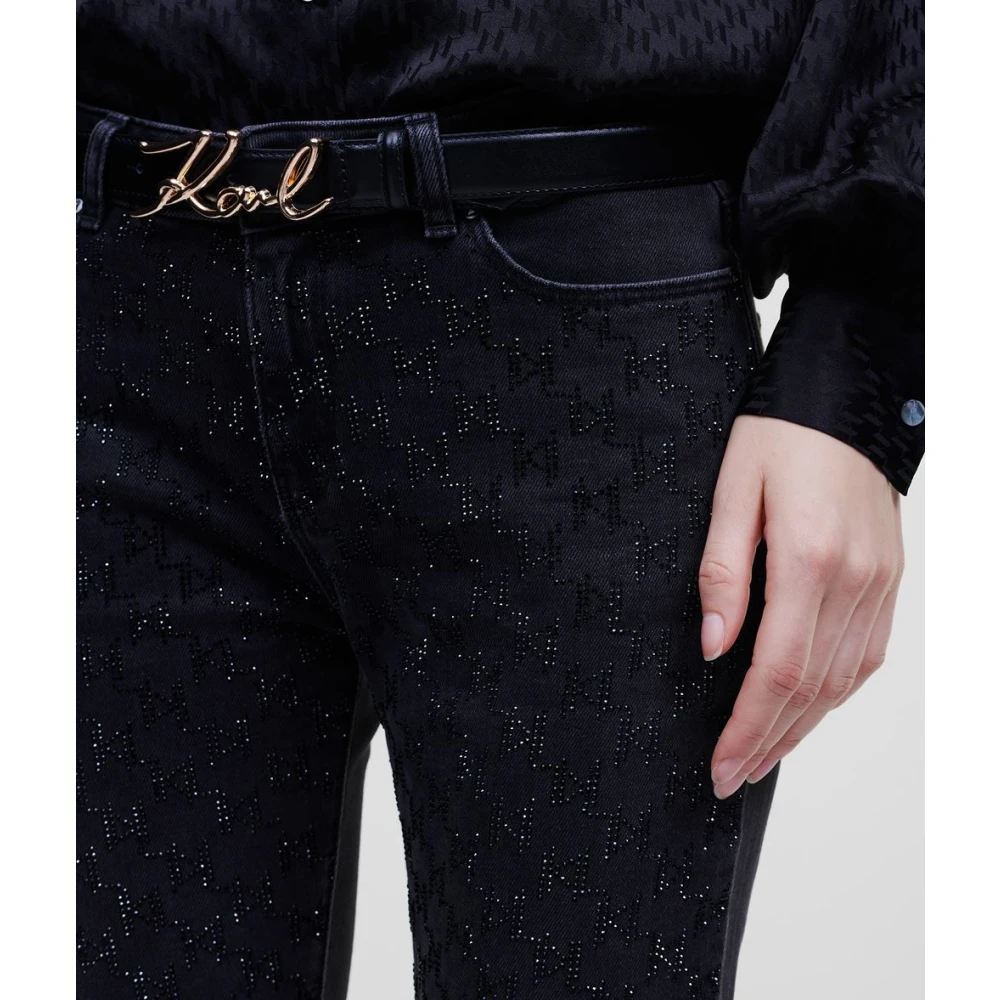 Karl Lagerfeld Skinny jeans Black Dames