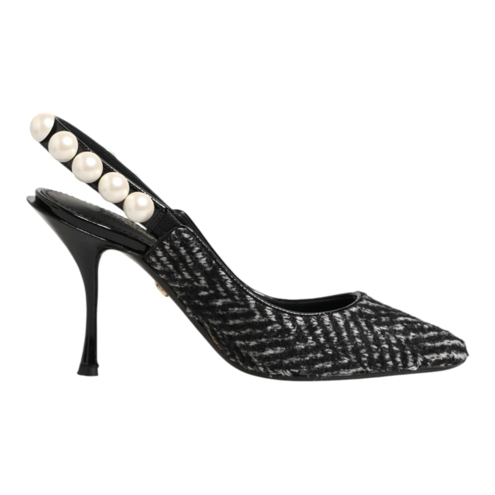 Dolce & Gabbana Women's Black Slingbacks - Pumps - 3 Uk - Shoes