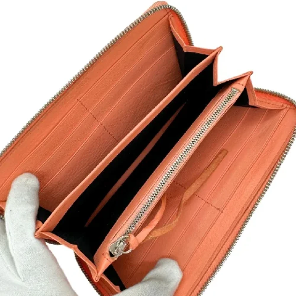 Balenciaga Vintage Pre-owned Leather wallets Pink Dames
