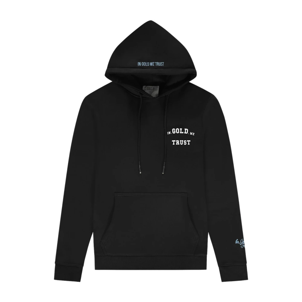 In Gold We Trust De Beruchte Zwarte Hoodie Black Heren