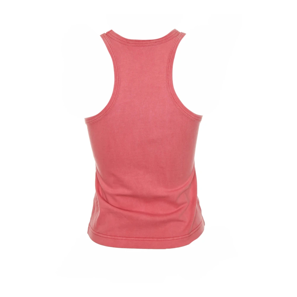 Samsøe Tanktop met ronde hals Pink Dames