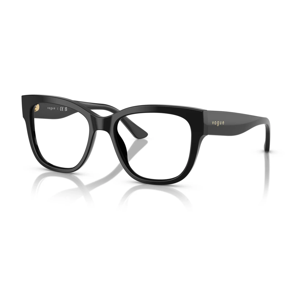 Vogue Zwarte Brillenmontuur Black Unisex