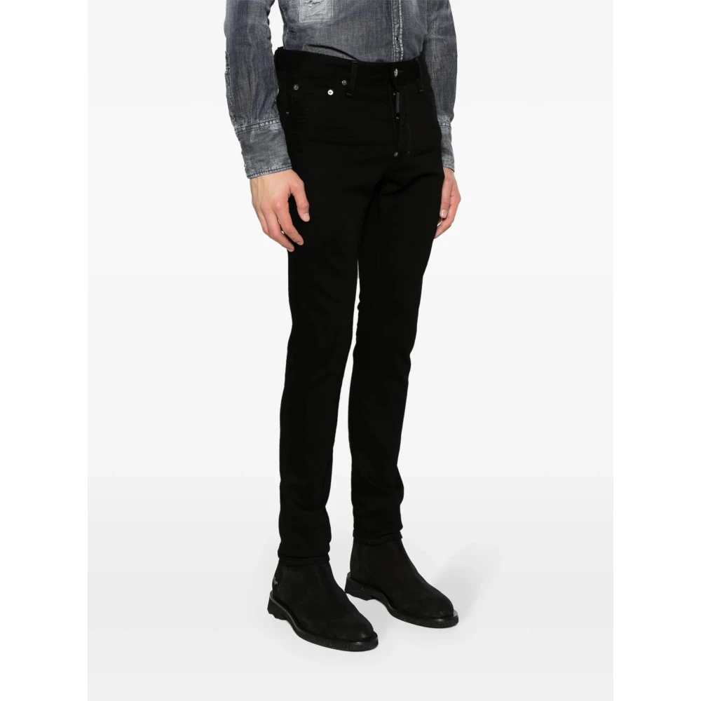 Dsquared2 Zwarte Jeans voor Mannen Black Heren