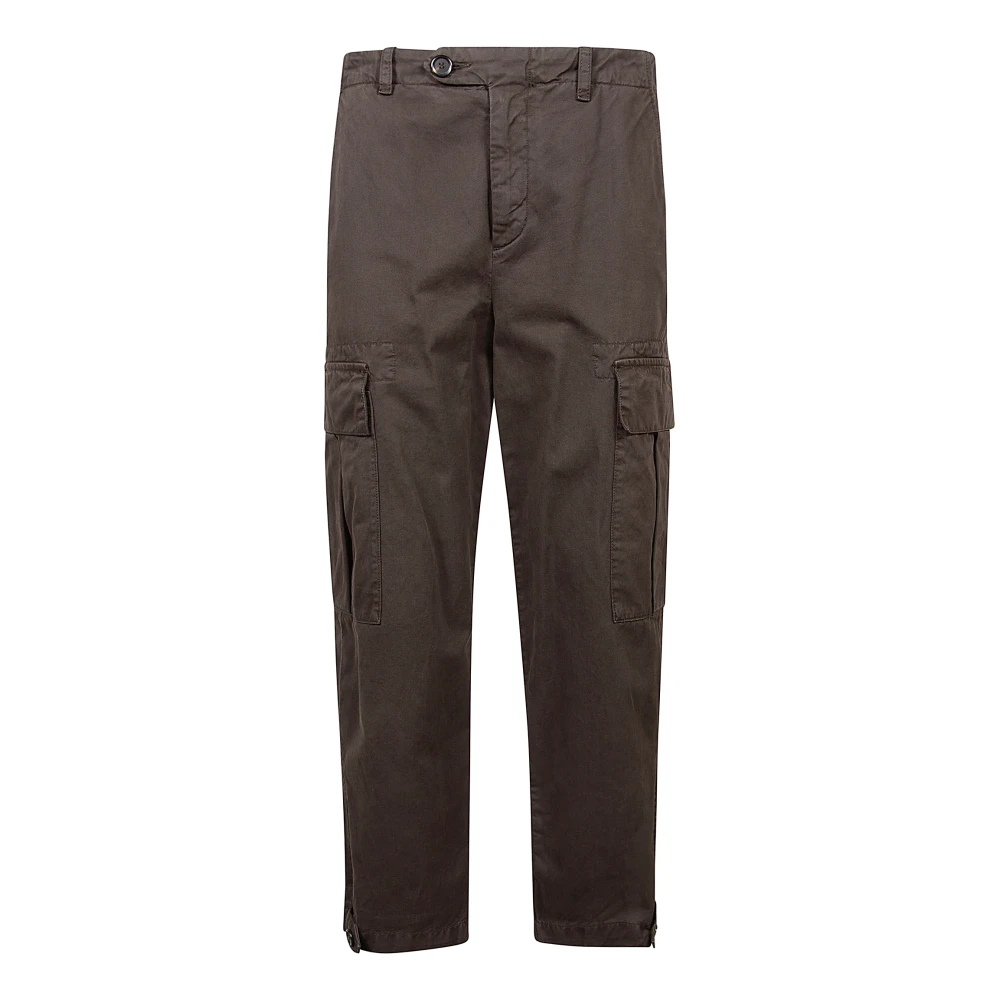 Pinko Klassieke Straight Broek Brown Dames