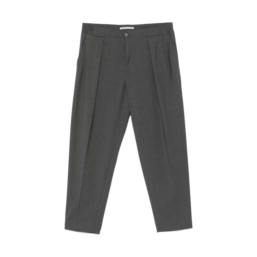 Briglia Antracietgrijze Casual Broek Gray Heren