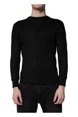 black-cashmere-button-down-cardigan-sweater