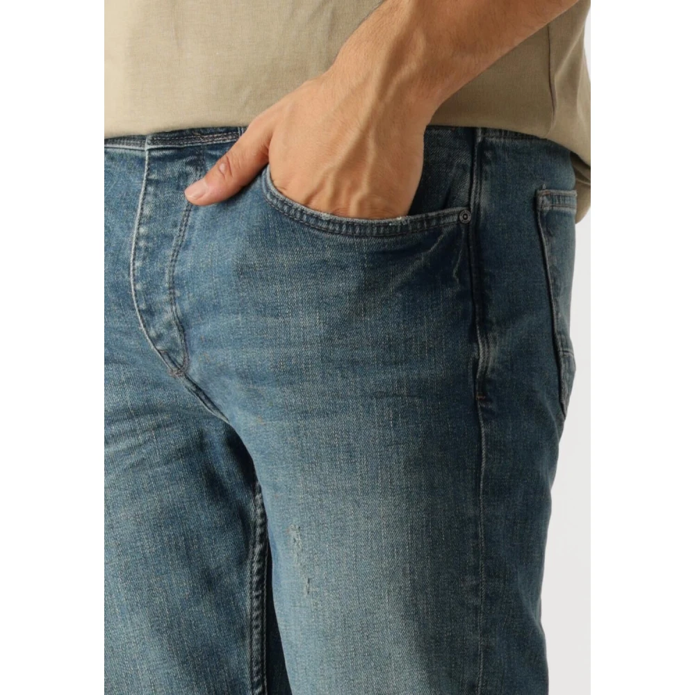 Pure Path Slim Fit Jeans The Ryan Blauw Blue Heren