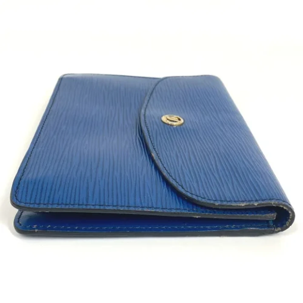Louis Vuitton Vintage Pre-owned Leather louis-vuitton-bags Blue Dames