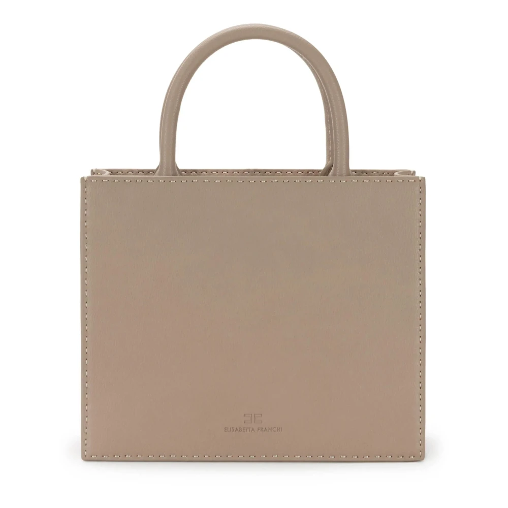 Elisabetta Franchi Greige Borsa Handtas Gray Dames