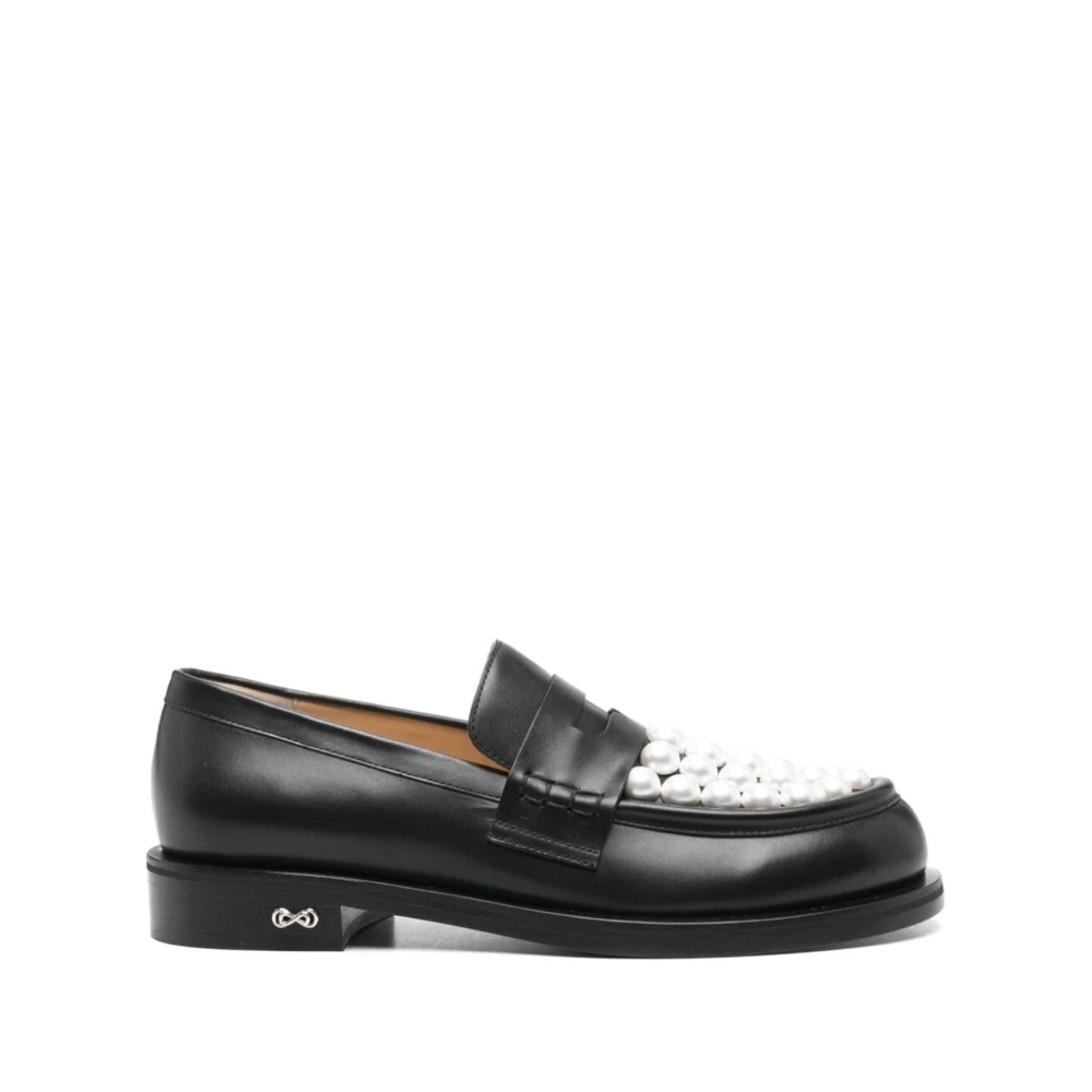 Mach & Mach Donna Nero - Mocassini Neri - Shoes - 37 Eu