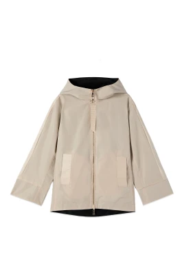 Short Reversible Hooded Parka