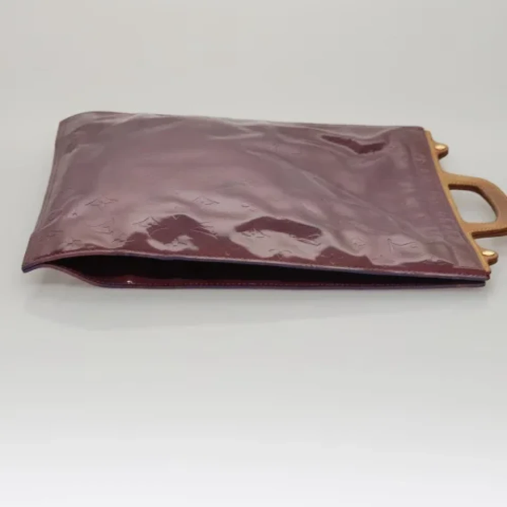 Louis Vuitton Vintage Pre-owned Leather totes Purple Dames