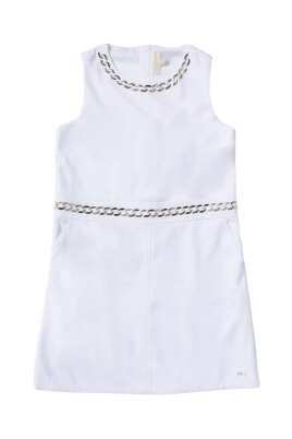robe-charmante-en-coton-a-ligne