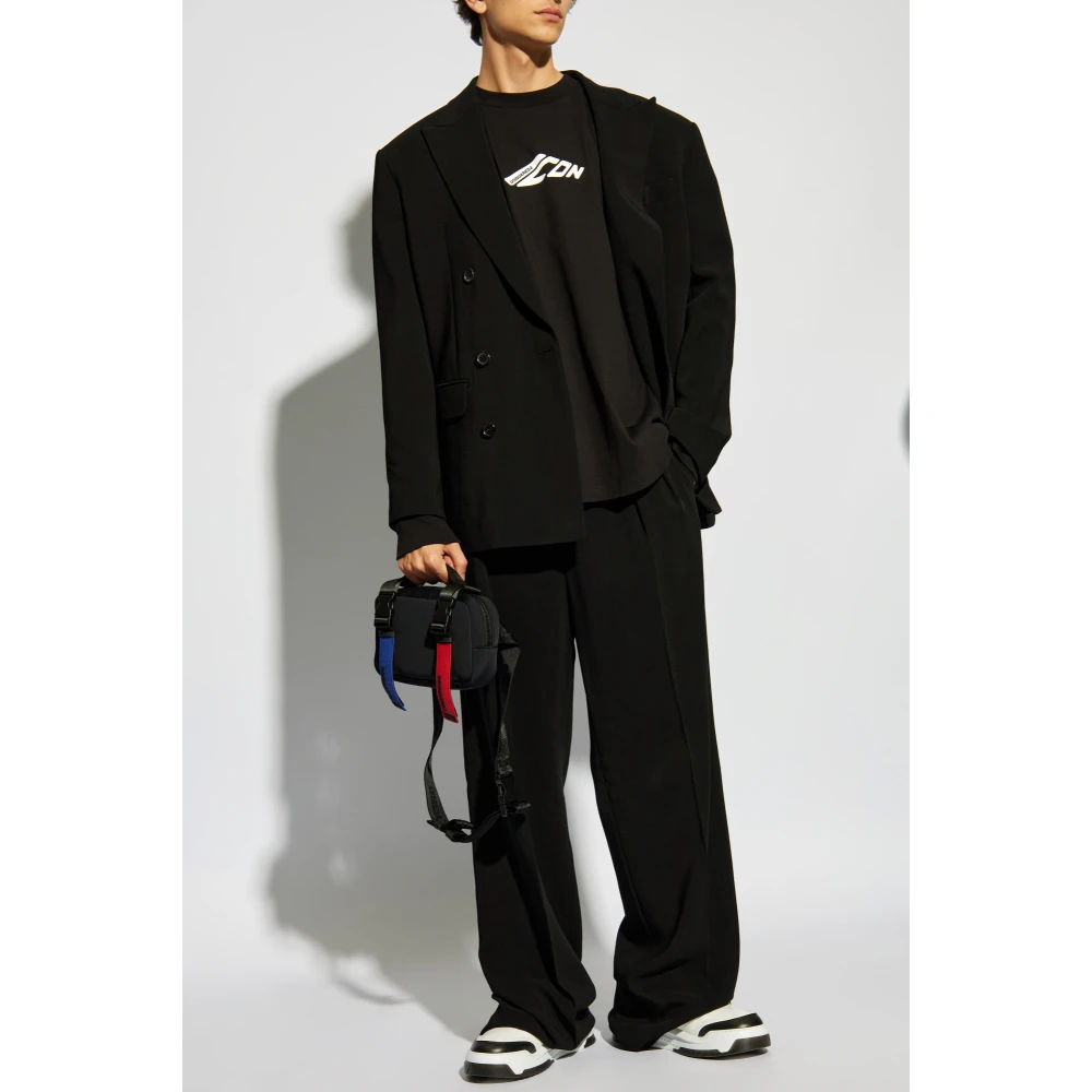 Dsquared2 Lange mouwen T-shirt Black Heren
