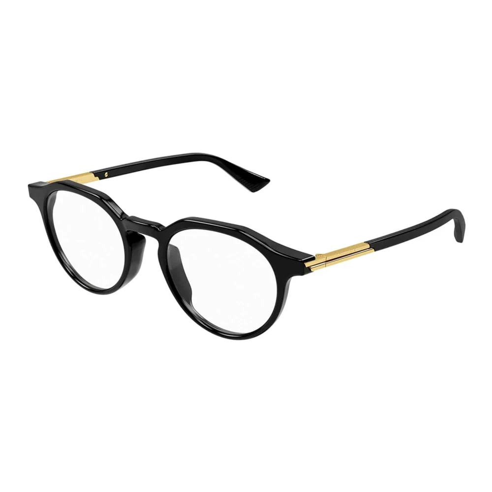 Bottega Veneta Zwarte RX Pantos Bril Black Dames