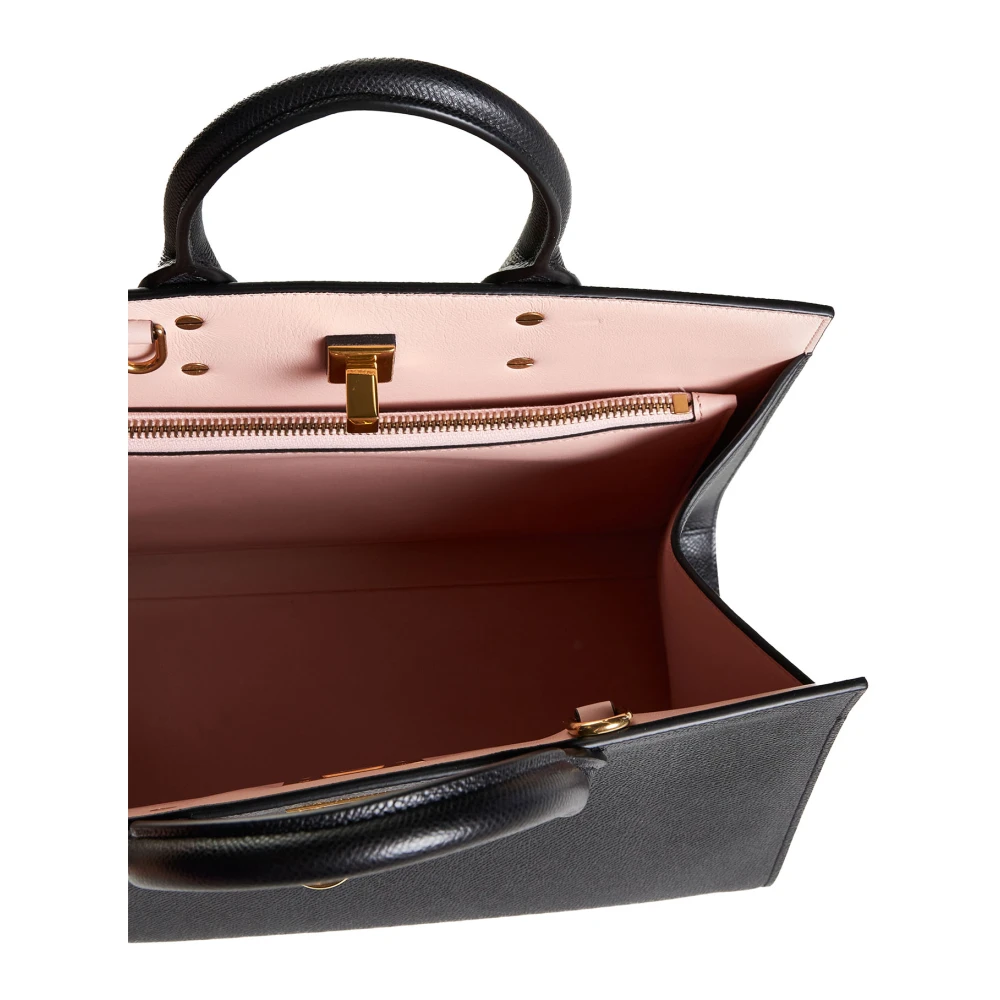 Salvatore Ferragamo Studio Box Tassen Collectie Black Dames