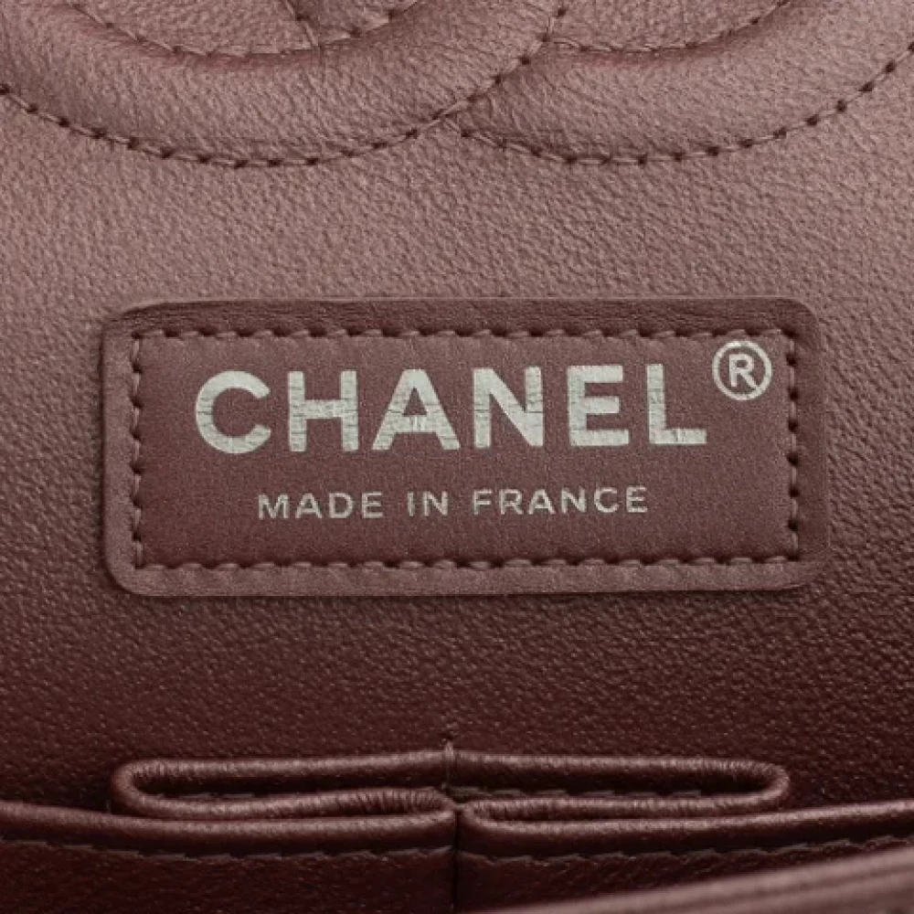 Chanel Vintage Pre-owned Leather chanel-bags Pink Dames