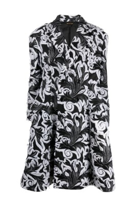 black-floral-jacquard-double-breasted-coat
