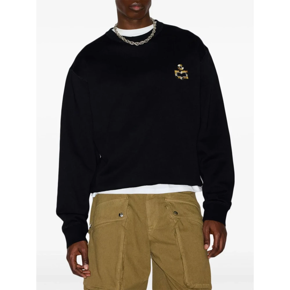 Isabel marant Casual Sweatshirt met Stijl Mikoe Black Heren