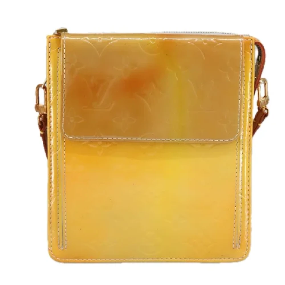 Louis Vuitton Vintage Pre-owned Leather louis-vuitton-bags Yellow Dames