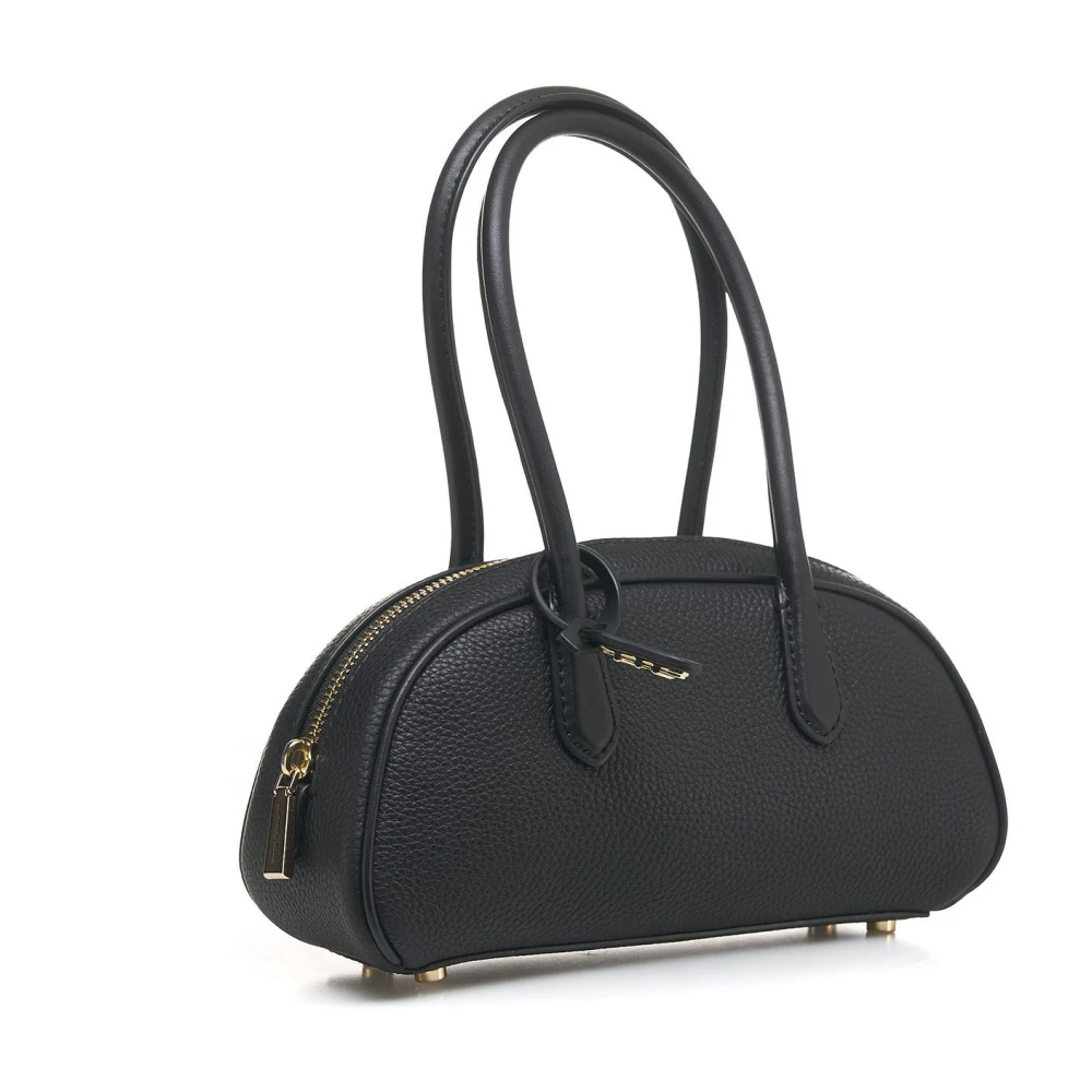 Michael Kors Zwarte schoudertas `Lulu` Black Dames