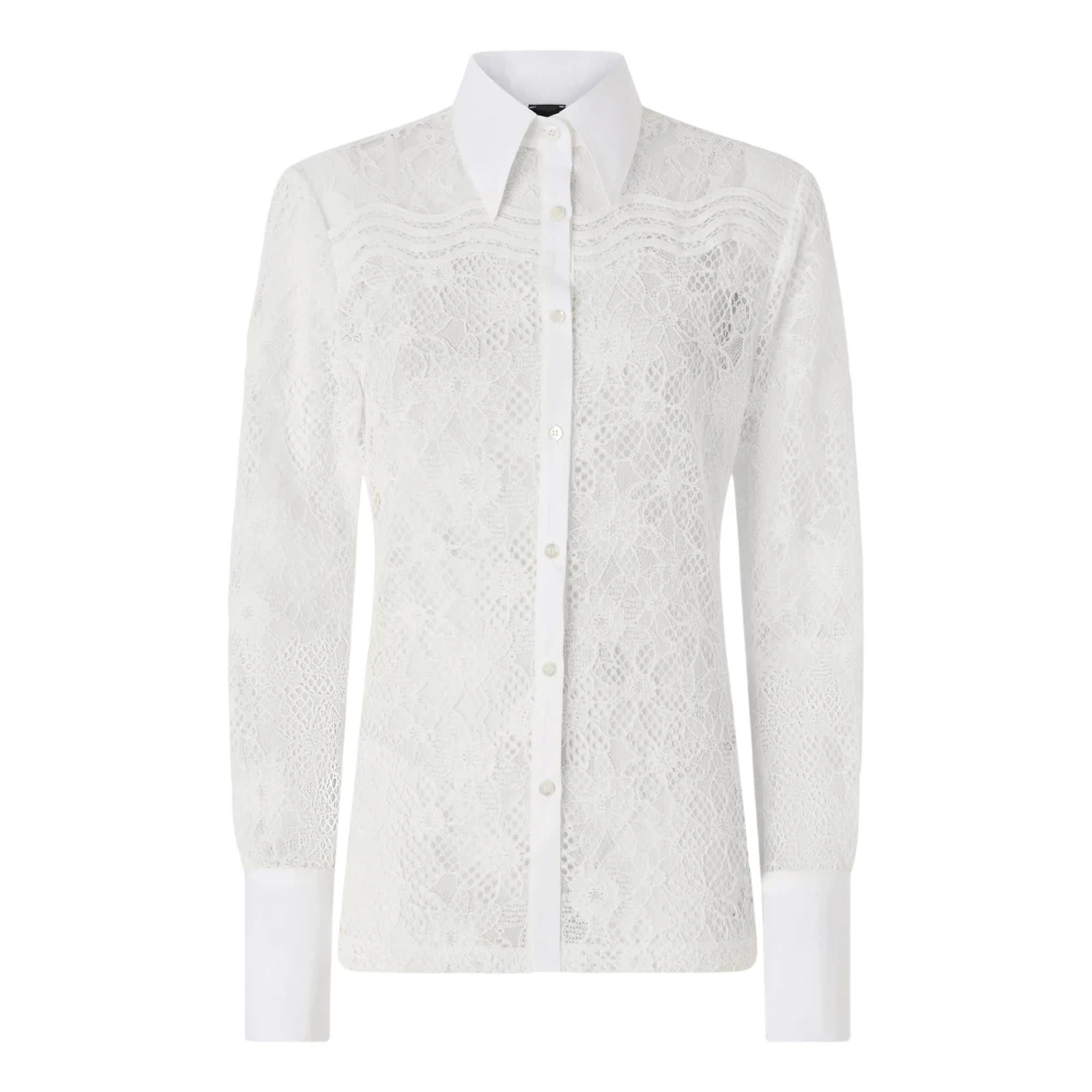 Pinko Women's White Shirts, S, Coline Shirt