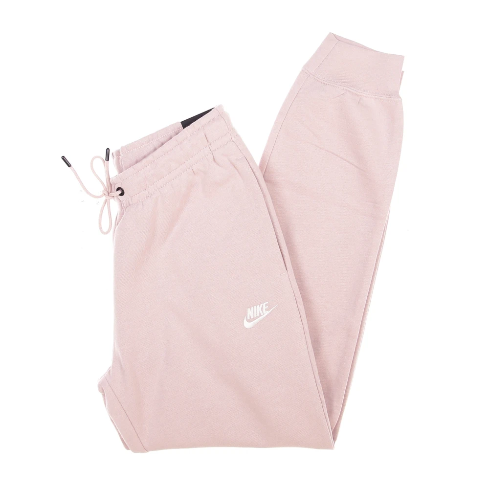Nike Essentiële Fleece Trainingspak Broek Pink Dames