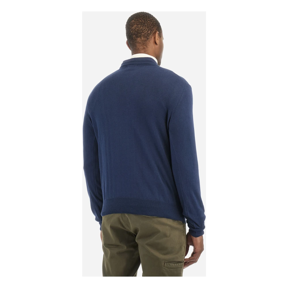 LA MARTINA Blauwe Sweaters voor Mannen Blue Heren