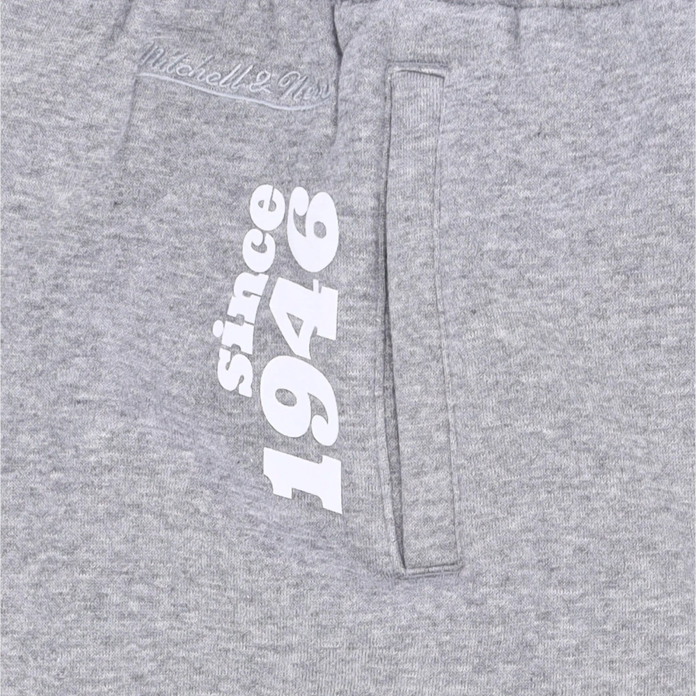Mitchell & Ness NBA Team Origins Fleece Broek Gray Heren