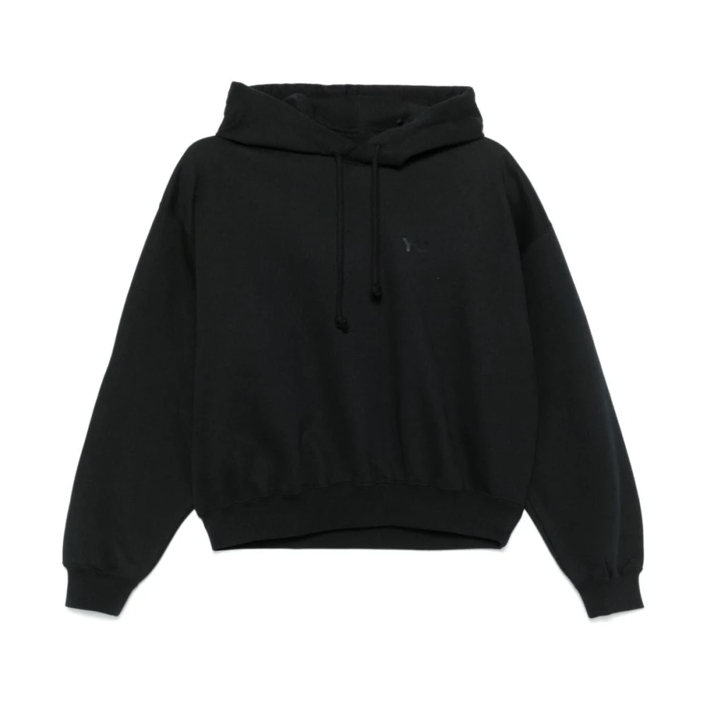 Y-3 Zwarte FL Hoodie voor Mannen Black Dames