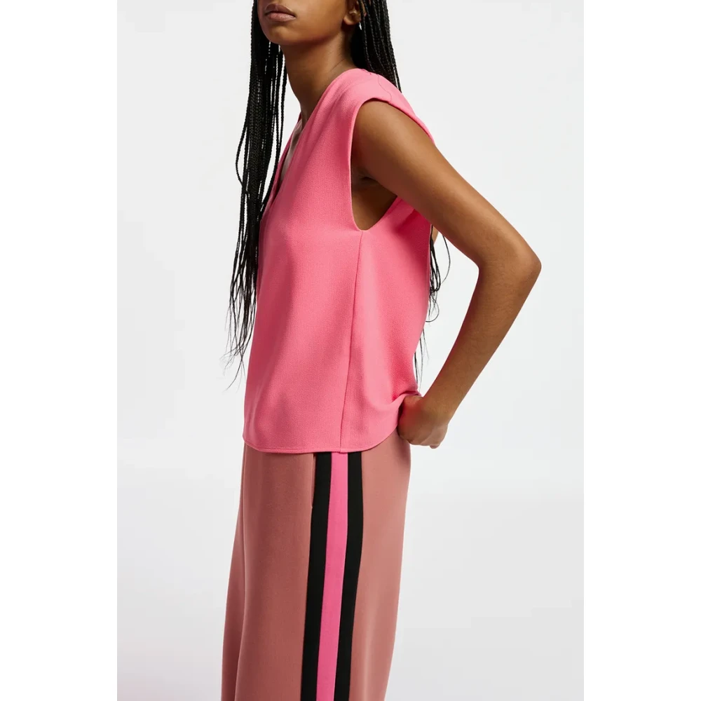 Essentiel Antwerp Sleeveless Tops Pink Dames